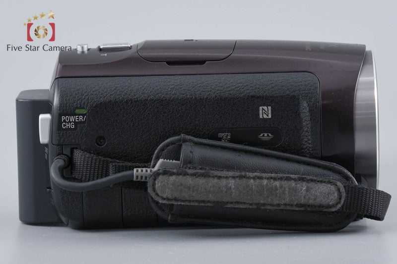 Sony Handycam HDR-CX670 Bordeaux Brown Digital HD Camcorder [Multiple Languages]