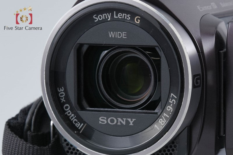 Sony Handycam HDR-CX670 Bordeaux Brown Digital HD Camcorder [Multiple Languages]