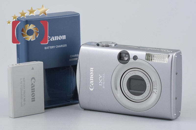 Canon IXY Digital 900 IS Silver 7.1 MP Digital Camera