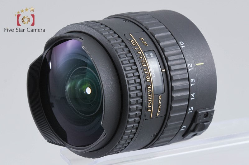 Tokina AT-X 107 DX 10-17mm f/3.5-4.5 Fisheye for Canon