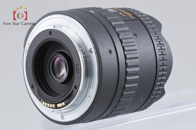 Tokina AT-X 107 DX 10-17mm f/3.5-4.5 Fisheye for Canon