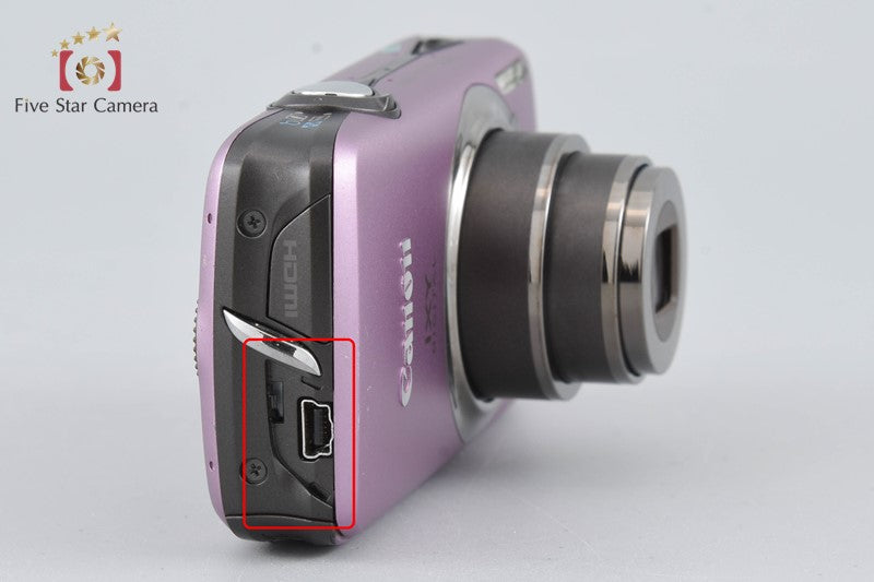 Canon IXY Digital 930 IS Purple 12.1 MP Digital Camera