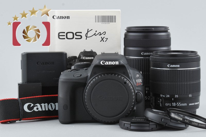 "Count 446" Canon EOS Kiss X7 / Rebel SL1 / 100D 18.0 MP 18-55 55-250 Lenses