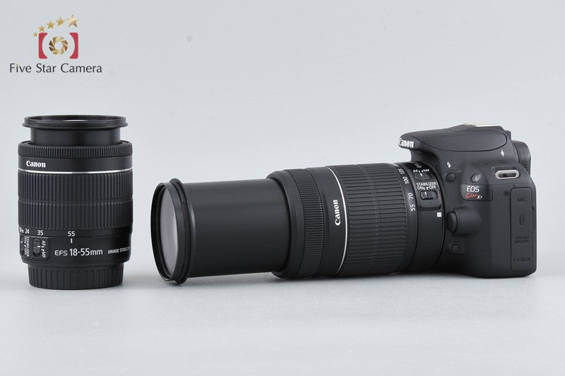 "Count 446" Canon EOS Kiss X7 / Rebel SL1 / 100D 18.0 MP 18-55 55-250 Lenses