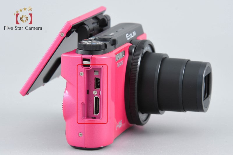 Casio HIGH SPEED EXILIM EX-ZR1100 Vivid Pink 16.1 MP Digital Camera
