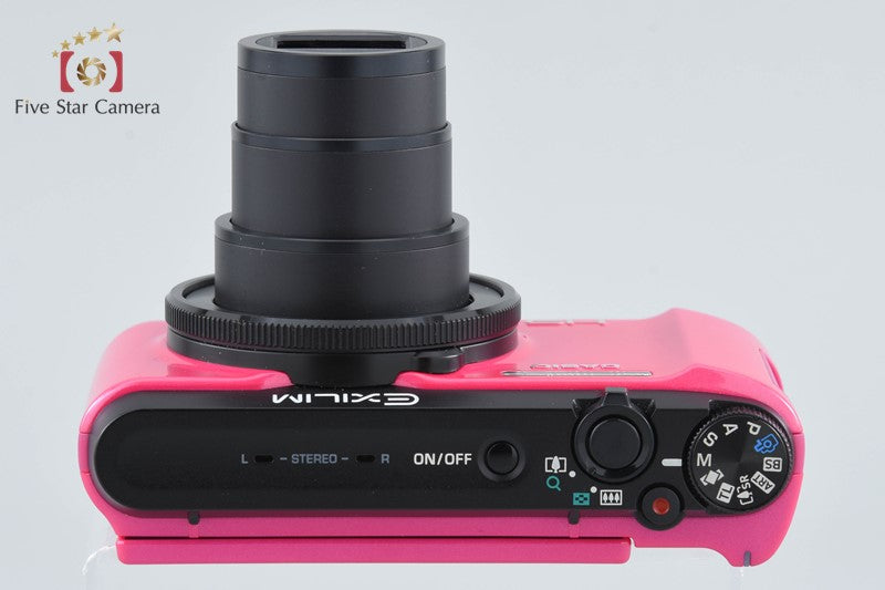 Casio HIGH SPEED EXILIM EX-ZR1100 Vivid Pink 16.1 MP Digital Camera