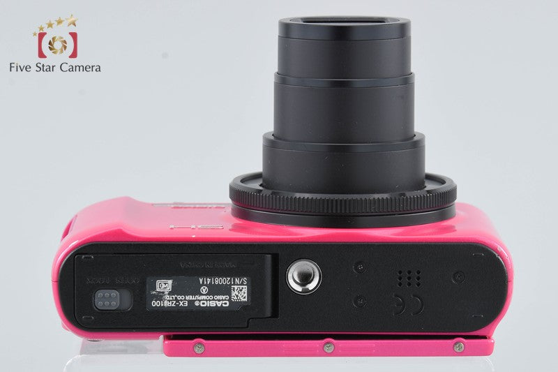 Casio HIGH SPEED EXILIM EX-ZR1100 Vivid Pink 16.1 MP Digital Camera