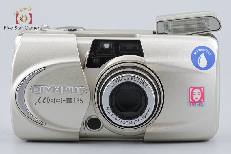 Olympus μ[mju:]-III 135 35mm Point & Shoot Film Camera