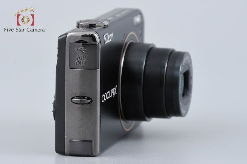 Nikon COOLPIX S640 Deep Black 12.2 MP Digital Camera