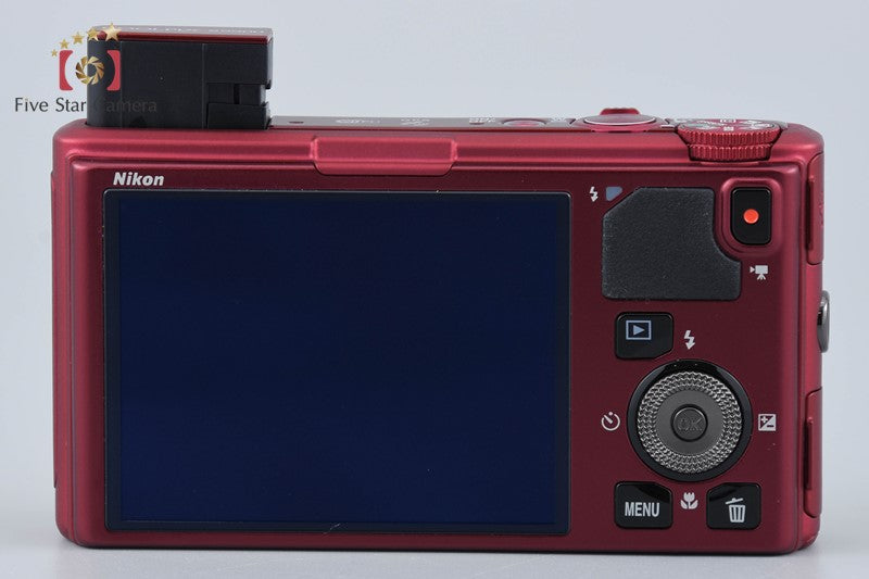 Nikon COOLPIX S9500 Velvet Red 18.1 MP Digital Camera