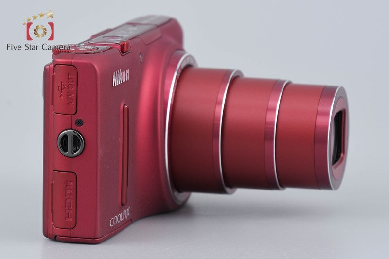 Nikon COOLPIX S9500 Velvet Red 18.1 MP Digital Camera