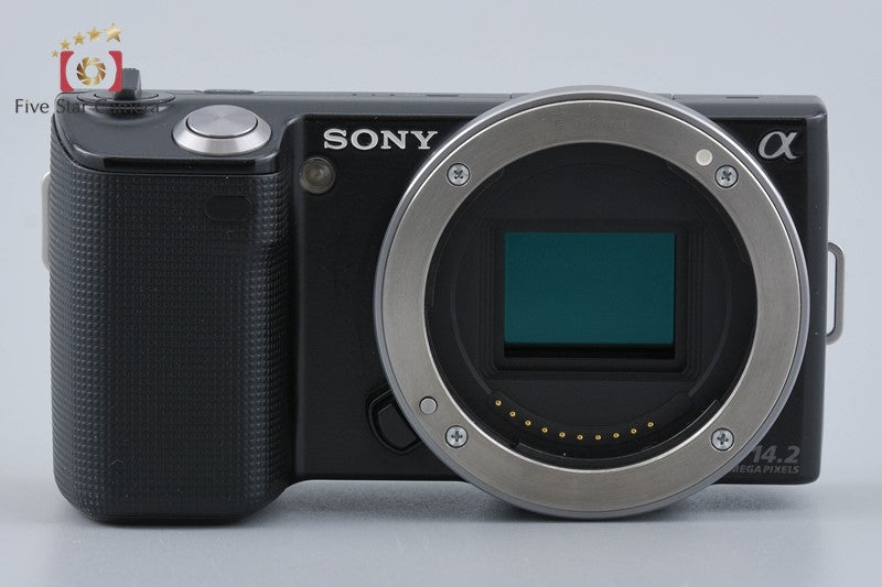 "Count 4,294" Sony α NEX-5 Black 16.1MP 16 18-55 Lenses [Japanese Language Only]
