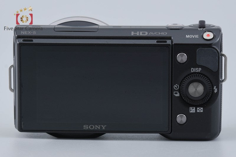 "Count 4,294" Sony α NEX-5 Black 14.2MP 18-55 Lenses [Japanese Language Only]