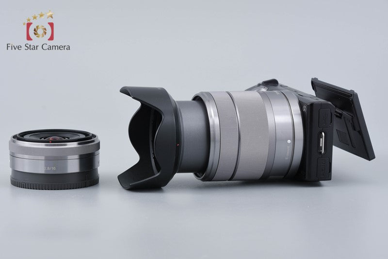 "Count 4,294" Sony α NEX-5 Black 14.2MP 18-55 Lenses [Japanese Language Only]