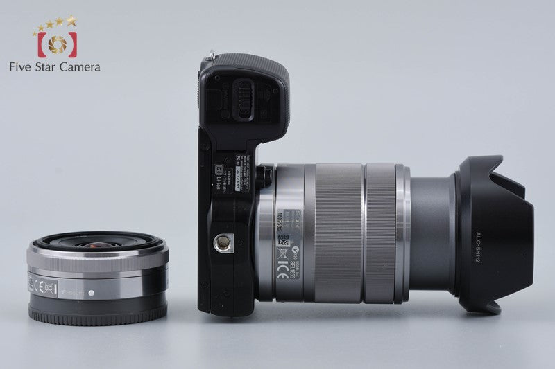 "Count 4,294" Sony α NEX-5 Black 14.2MP 18-55 Lenses [Japanese Language Only]