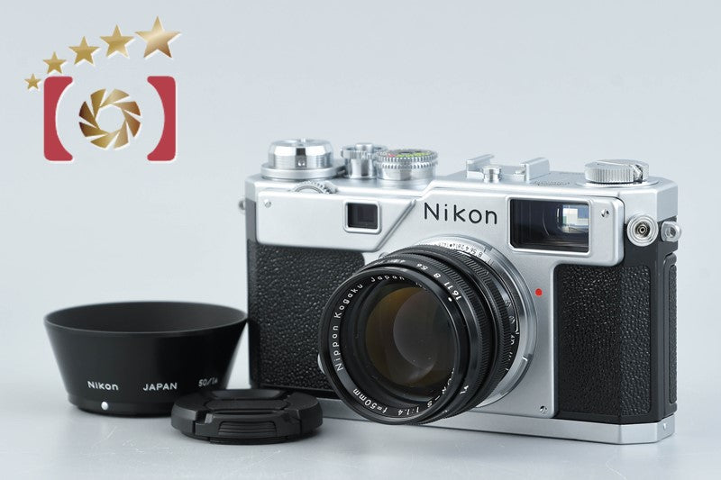 Nikon S3 Limited Edition Silver + NIKKOR-S 50mm f/1.4 Olympic Version
