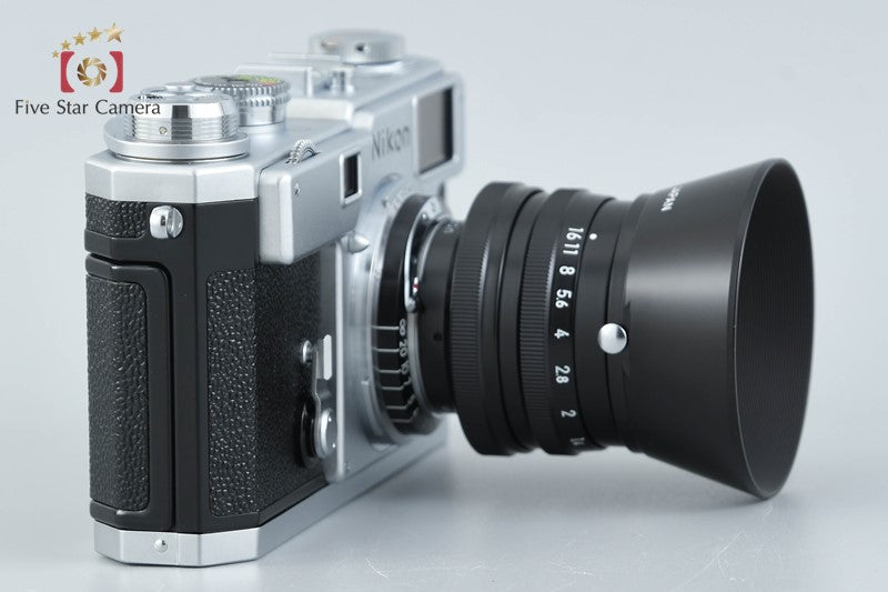 Nikon S3 Limited Edition Silver + NIKKOR-S 50mm f/1.4 Olympic Version