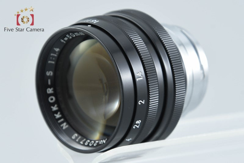 Nikon S3 Limited Edition Silver + NIKKOR-S 50mm f/1.4 Olympic Version