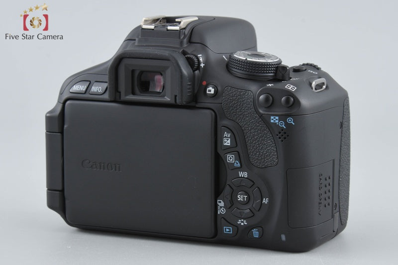 "Count 1,614" Canon EOS Kiss X5 / Rebel T3i / 600D 18.0 MP 18-55 55-250 Lenses