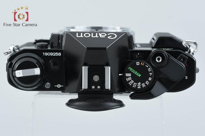 Canon AE-1 PROGRAM Black 35mm SLR Film Camera Body