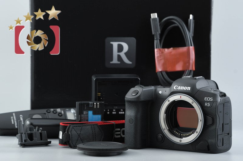 "Shutter count 1,000" Canon EOS R5 45.0 MP Digital Mirrorless Camera Body w/ Box
