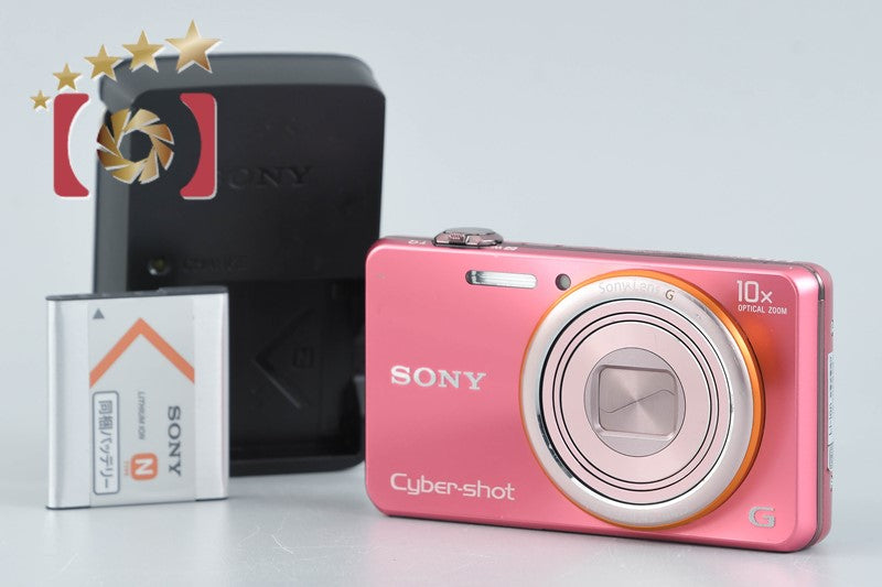 SONY Cyber-shot DSC-WX100 Pink 18.2 MP Digital Camera [Multiple Languages]