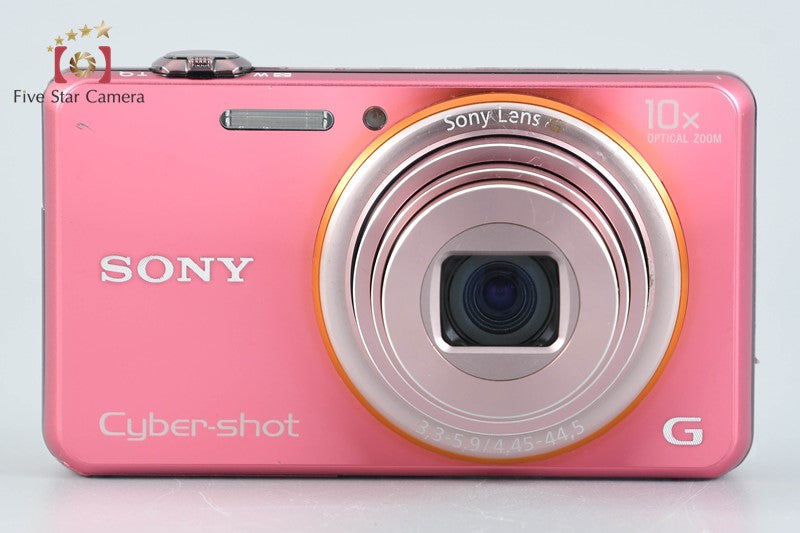 SONY Cyber-shot DSC-WX100 Pink 18.2 MP Digital Camera [Multiple Languages]
