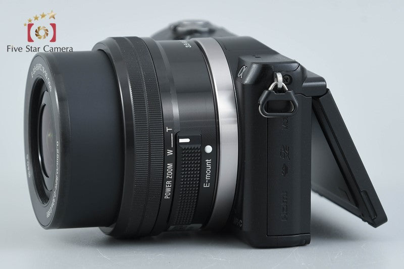 Sony Alpha α5000 ILCE-5000 Black 20.1 MP 16-50 Lens [Multiple Languages]