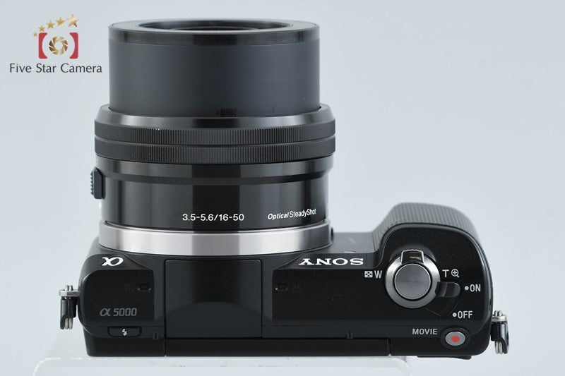 Sony Alpha α5000 ILCE-5000 Black 20.1 MP 16-50 Lens [Multiple Languages]