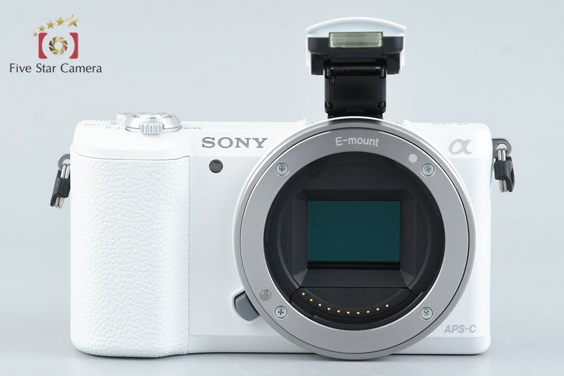 Sony α5100 ILCE-5100 White 24.3 MP 16-50 55-210 Lenses [Multiple Languages]