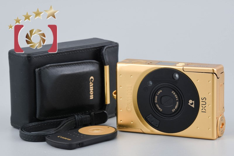 Canon IXUS Limited Version 60th Anniversary Gold Point & Shoot 35mm Film Camera