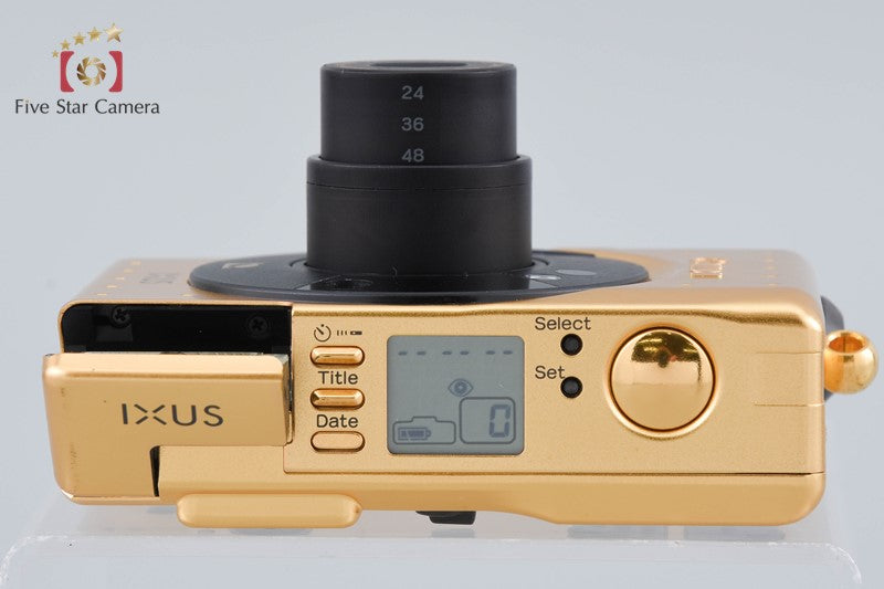 Canon IXUS Limited Version 60th Anniversary Gold Point & Shoot 35mm Film Camera
