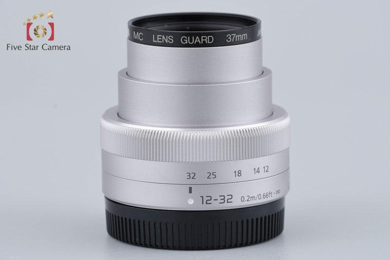 Panasonic LUMIX G VARIO 12-32mm f/3.5-5.6 ASPH. MEGA O.I.S. H-FS12032 Silver