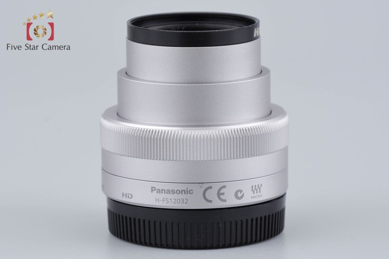 Panasonic LUMIX G VARIO 12-32mm f/3.5-5.6 ASPH. MEGA O.I.S. H-FS12032 Silver