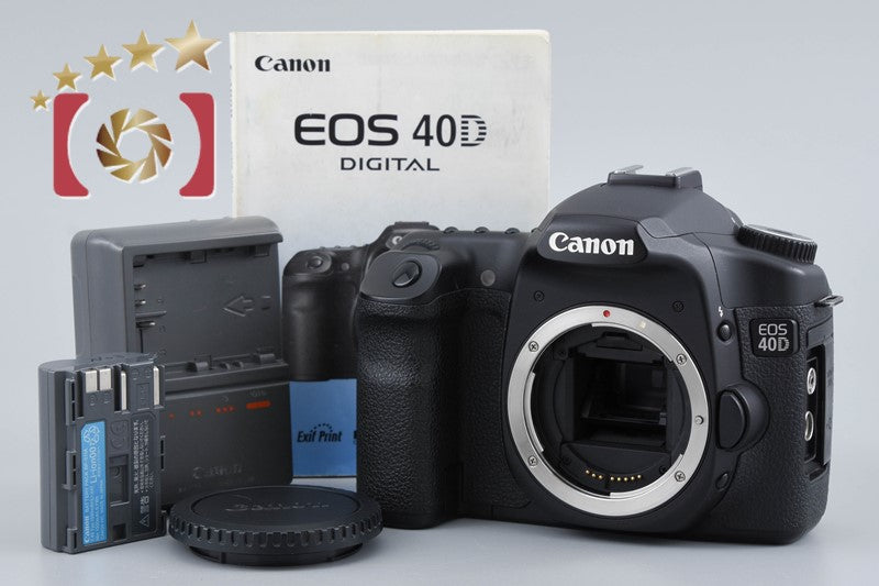 Canon EOS 40D 10.1 MP Digital SLR Camera Body