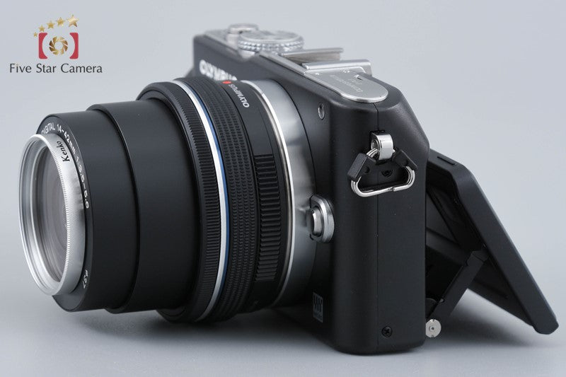"Shutter count 2,479" Olympus PEN Lite E-PL3 Black 12.3 MP 14-42 EZ Lens