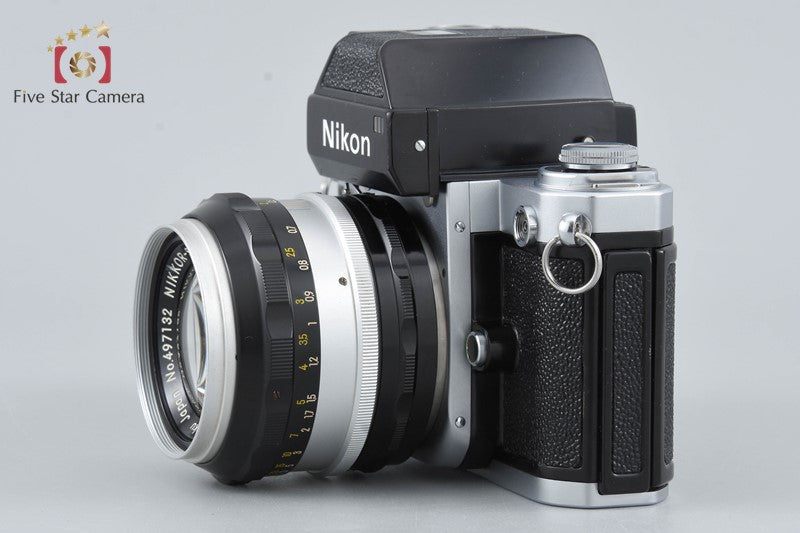 Nikon F2 Photomic Silver + NIKKOR-S Auto 50mm f/1.4 Non Ai Lens