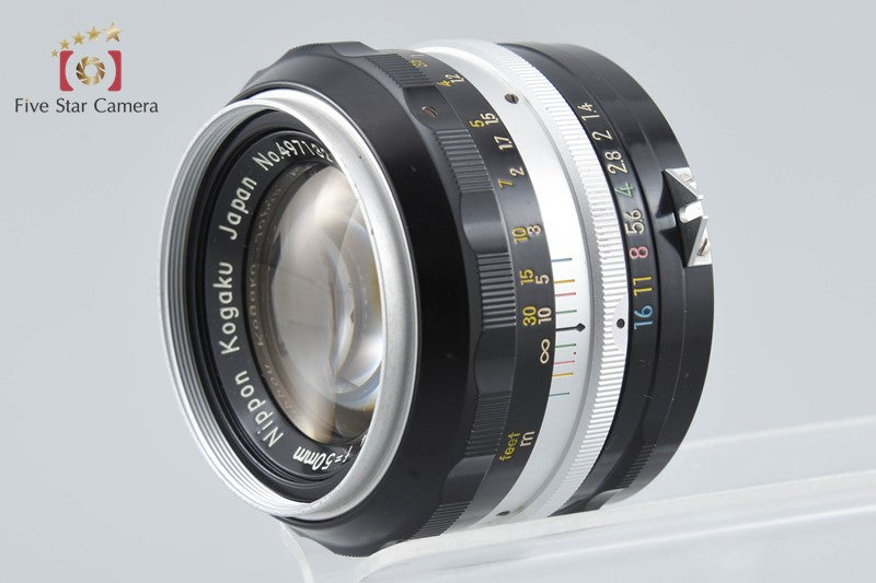 Nikon F2 Photomic Silver + NIKKOR-S Auto 50mm f/1.4 Non Ai Lens