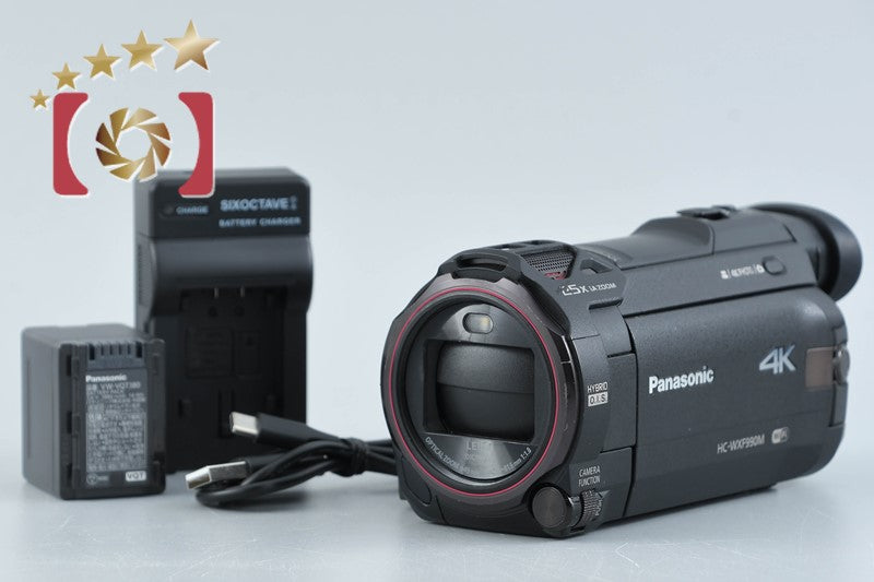 Panasonic HC-WXF990M Black 4K Digital Camcorder