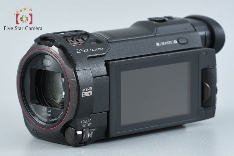 Panasonic HC-WXF990M Black 4K Digital Camcorder