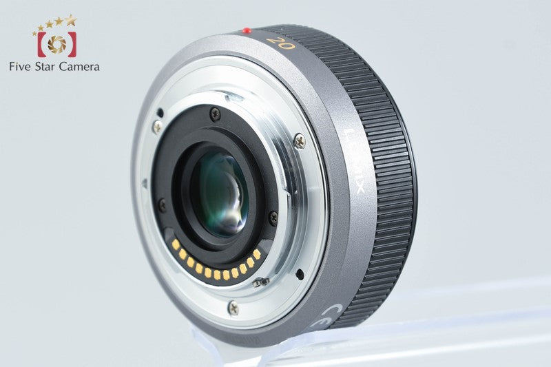 Panasonic LUMIX G 20mm f/1.7 ASPH. H-H020
