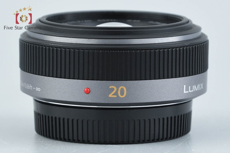 Panasonic LUMIX G 20mm f/1.7 ASPH. H-H020