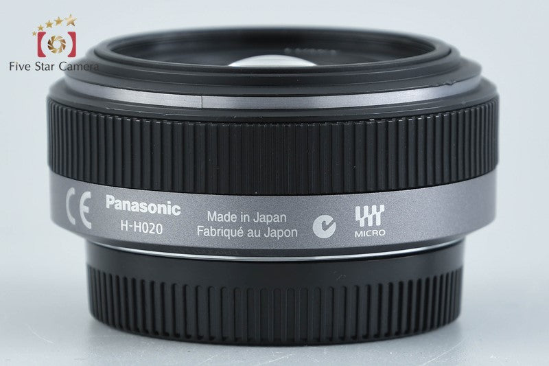 Panasonic LUMIX G 20mm f/1.7 ASPH. H-H020