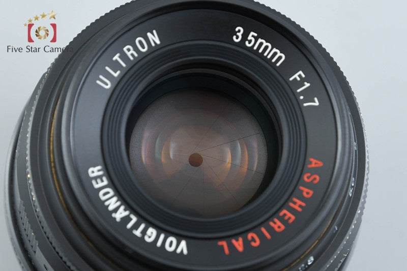 Voigtlander ULTRON 35mm f/1.7 Aspherical Black L39 LTM Leica Thread Mount