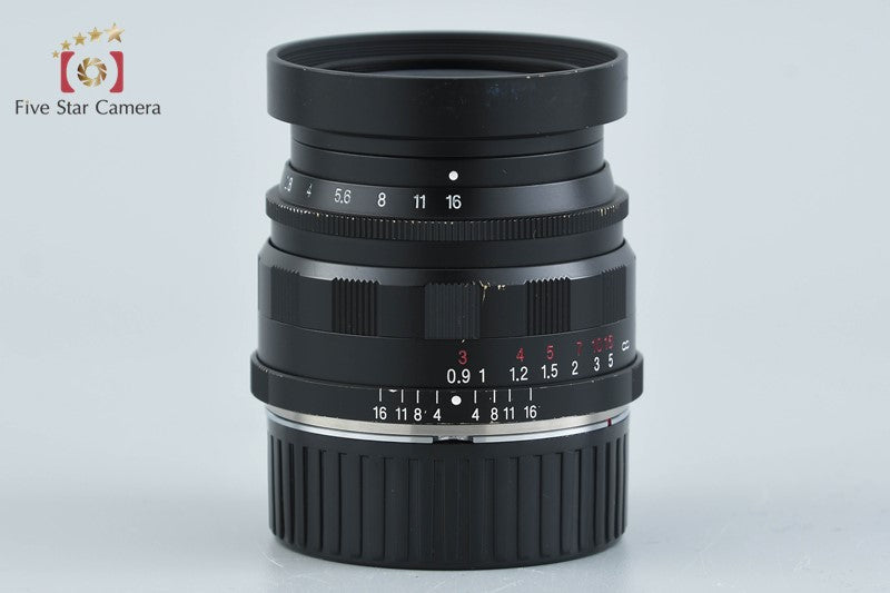 Voigtlander ULTRON 35mm f/1.7 Aspherical Black L39 LTM Leica Thread Mount