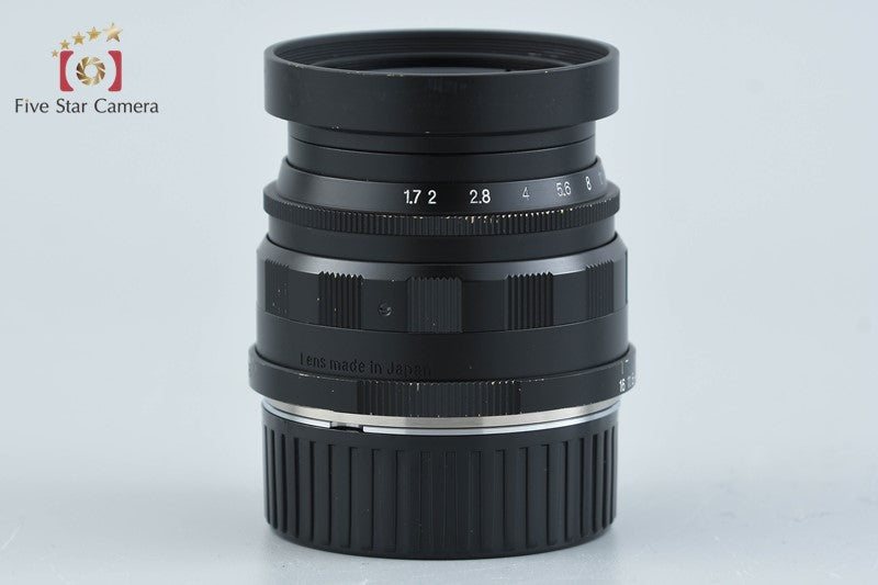 Voigtlander ULTRON 35mm f/1.7 Aspherical Black L39 LTM Leica Thread Mount