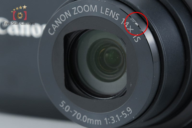 Canon PowerShot SX210 IS Black 14.1MP Digital Camera