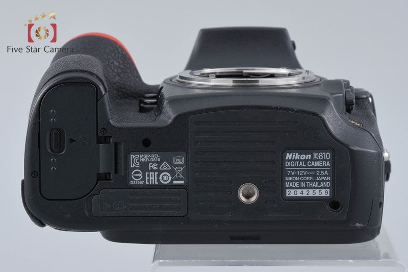 Nikon D810 36.3 MP Full Frame Digital SLR Camera Body