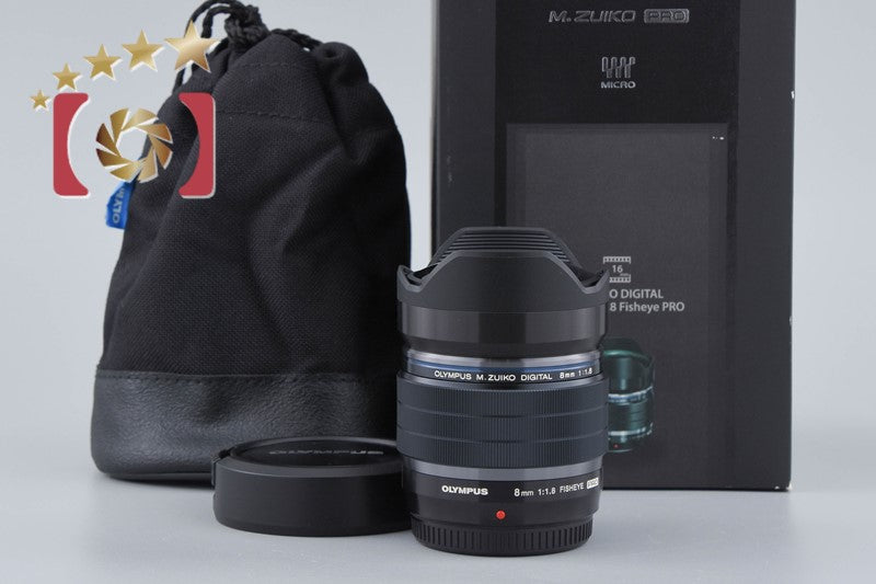 Olympus M.ZUIKO DIGITAL 8mm f/1.8 Fisheye PRO w/ Box