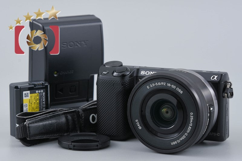 Sony Alpha α NEX-5T Black Digital Camera 16-50 Lens [Multiple Languages]